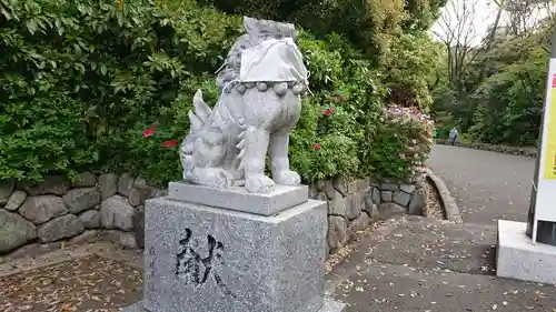 福岡縣護國神社の狛犬