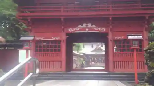 富士山東口本宮 冨士浅間神社の山門・神門