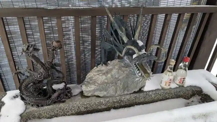 豊平神社の手水舎