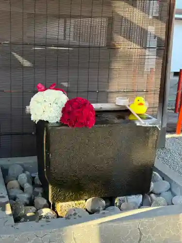 上尾御嶽神社の手水舎