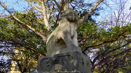 中嶋神社の狛犬