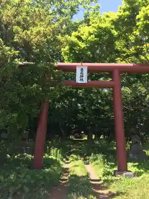 恵庭神社の鳥居