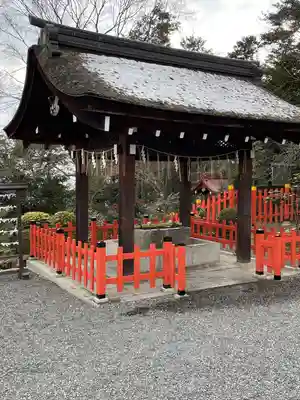建勲神社の手水舎