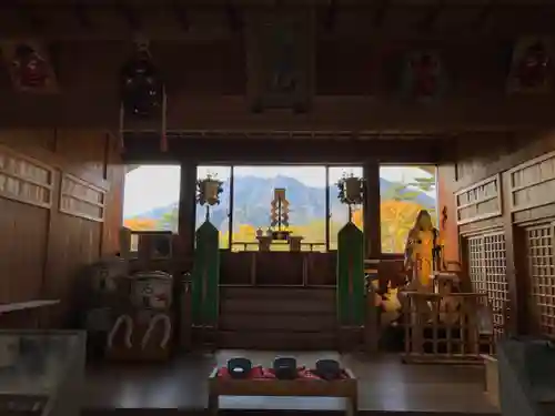 石鎚神社 中宮 成就社の本殿・本堂