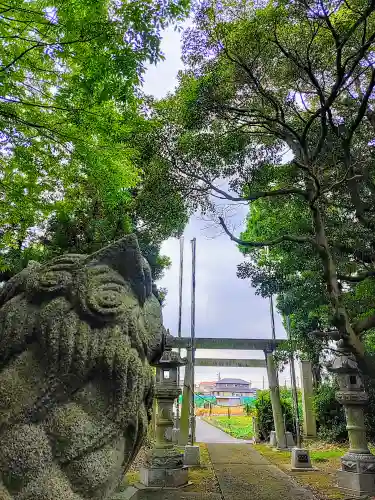 神明社の鳥居