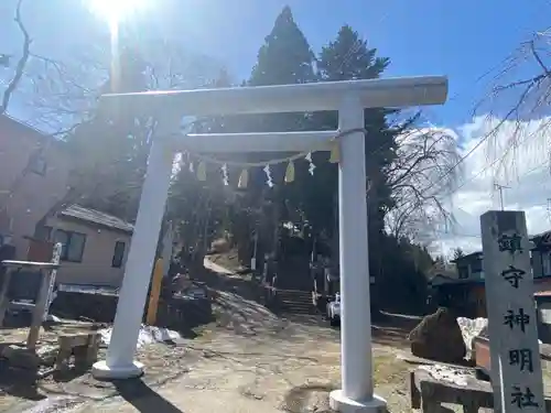 角館総鎮守 神明社の鳥居