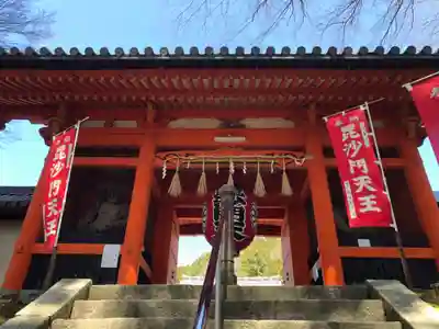 毘沙門堂門跡の山門・神門