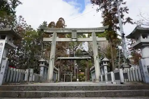 針綱神社の鳥居