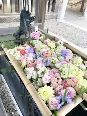 江南神社の手水舎