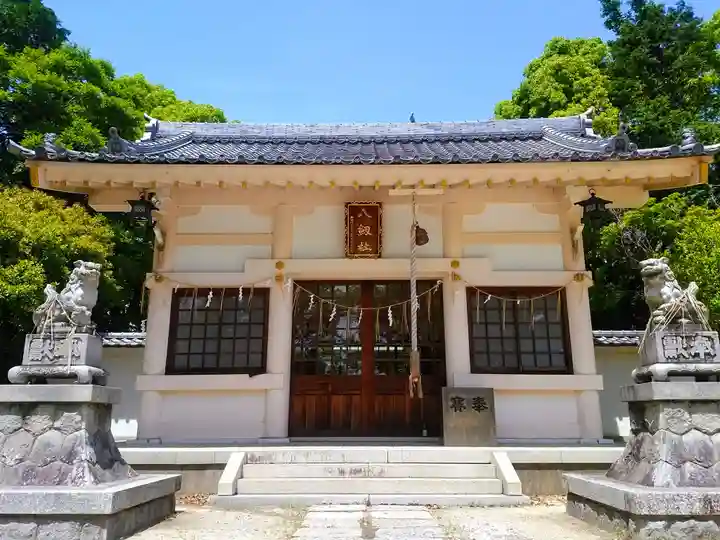 八劔神社(吉池八剱社)の本殿・本堂