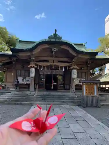 坐摩神社の本殿