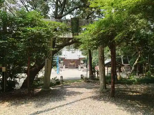 岩崎神社の鳥居