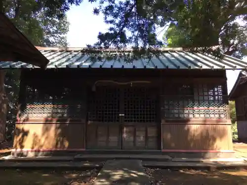 劒刀石床別命神社の本殿