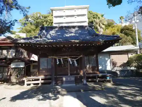 湯前神社の本殿・本堂
