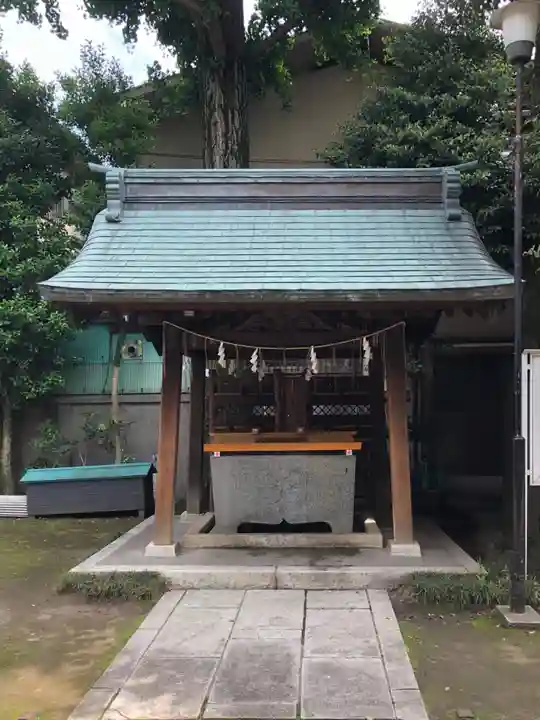 菅原神社の手水舎