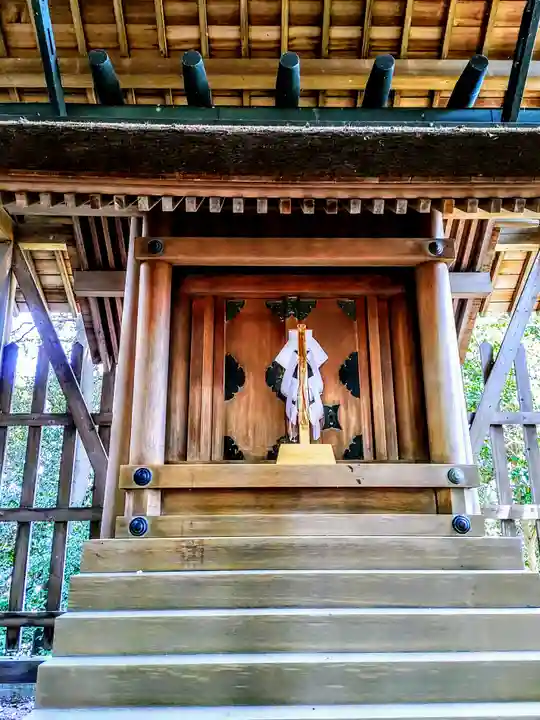 富岡神社の本殿・本堂