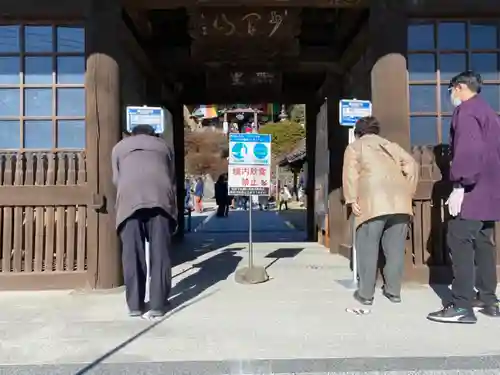 埼玉厄除け開運大師・龍泉寺（切り絵御朱印発祥の寺）の山門