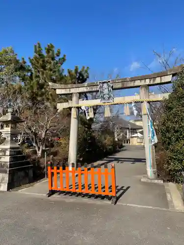 吉祥院天満宮の鳥居