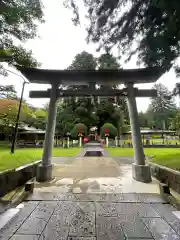 遠野郷八幡宮の鳥居