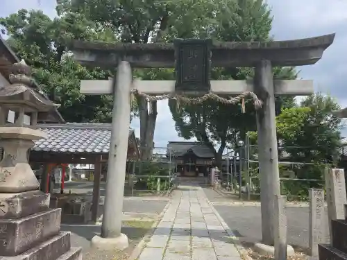 縣神社の鳥居