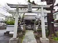 利田神社の鳥居