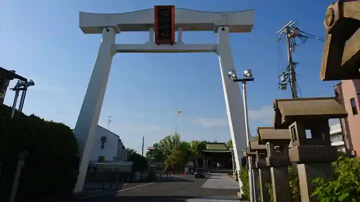 石切劔箭神社の鳥居