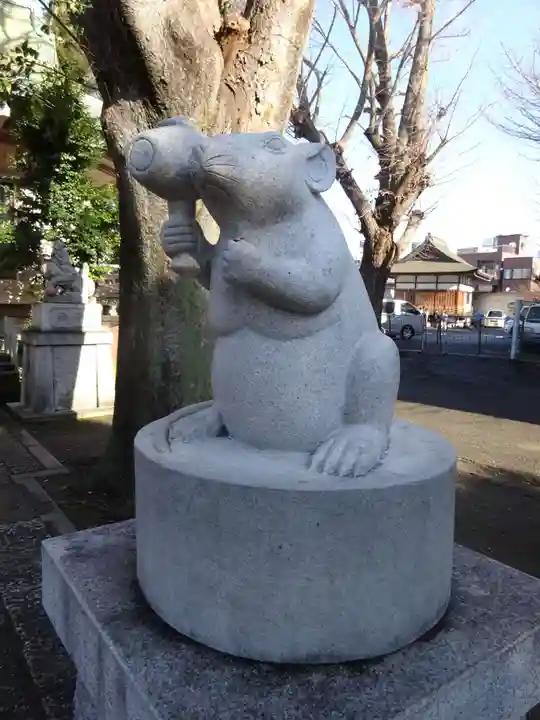 戸部杉山神社の狛犬