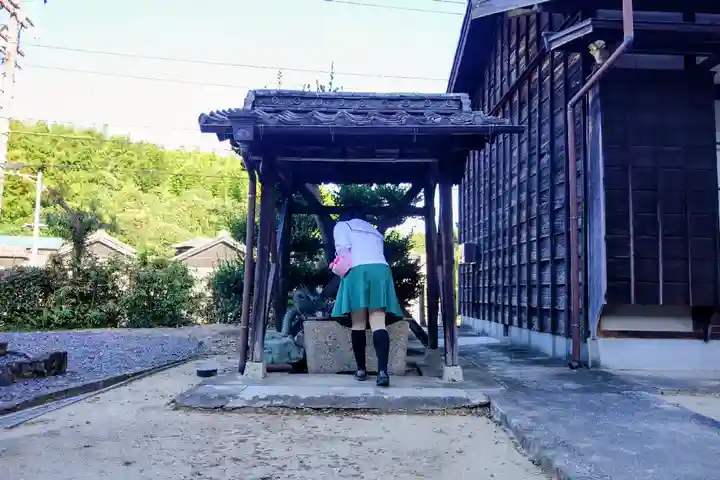 大龍寺の手水舎