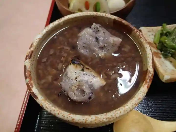 天乃石立神社の食事