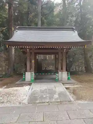 武蔵二宮 金鑚神社の手水舎
