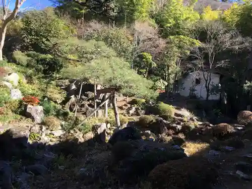 積翠寺の庭園