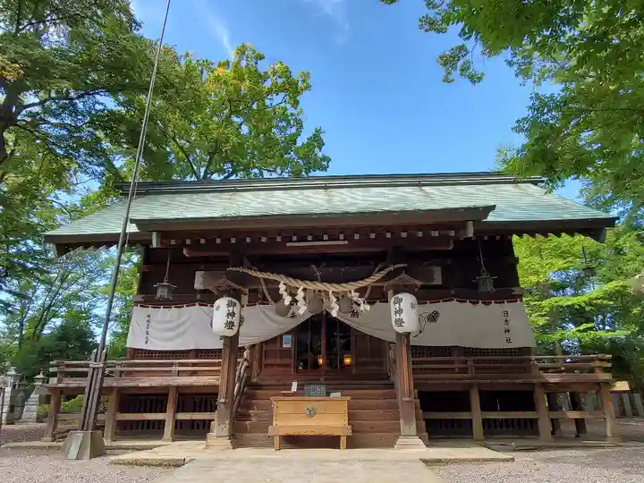 日吉神社の本殿・本堂
