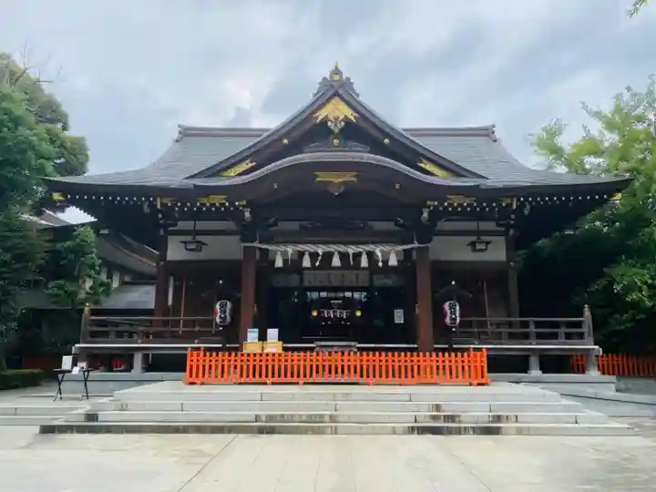 道野辺八幡宮の本殿・本堂