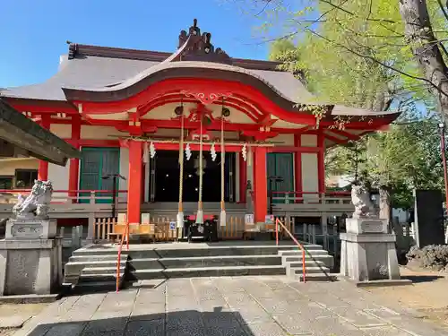 戸部杉山神社の本殿・本堂