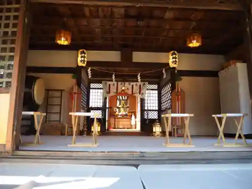 日吉八王子神社の本殿・本堂