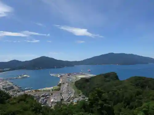 金崎宮の景色