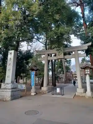 布多天神社の鳥居