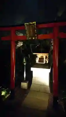 靍護稲荷神社の本殿・本堂