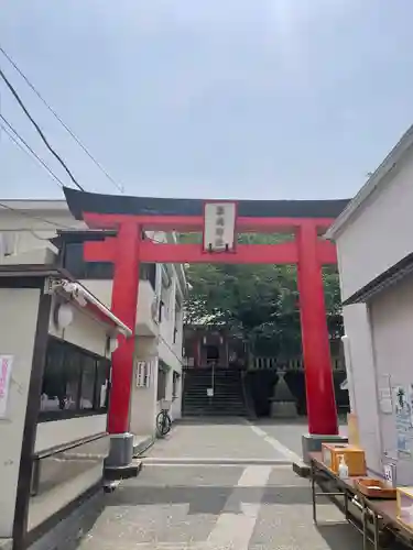 元町厳島神社の鳥居