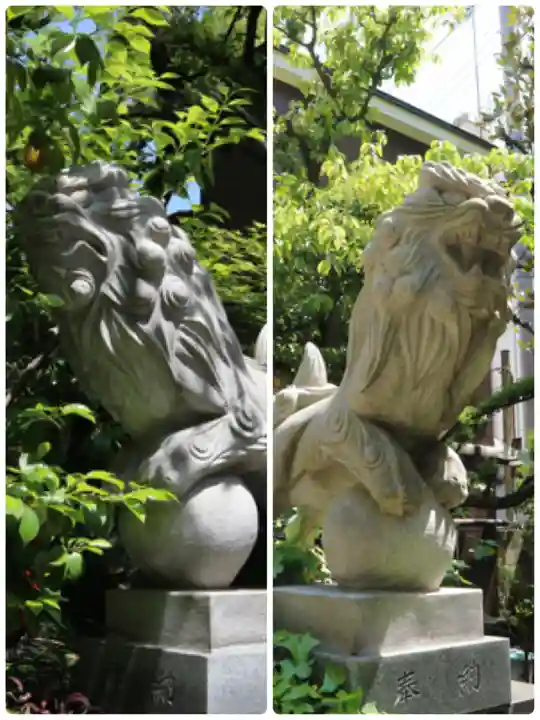 妙壽禅寺(妙寿寺)の狛犬
