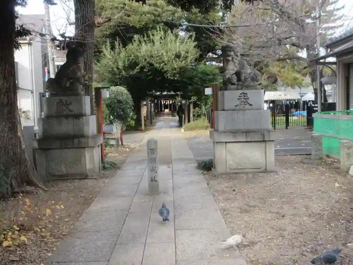 八幡神社の狛犬