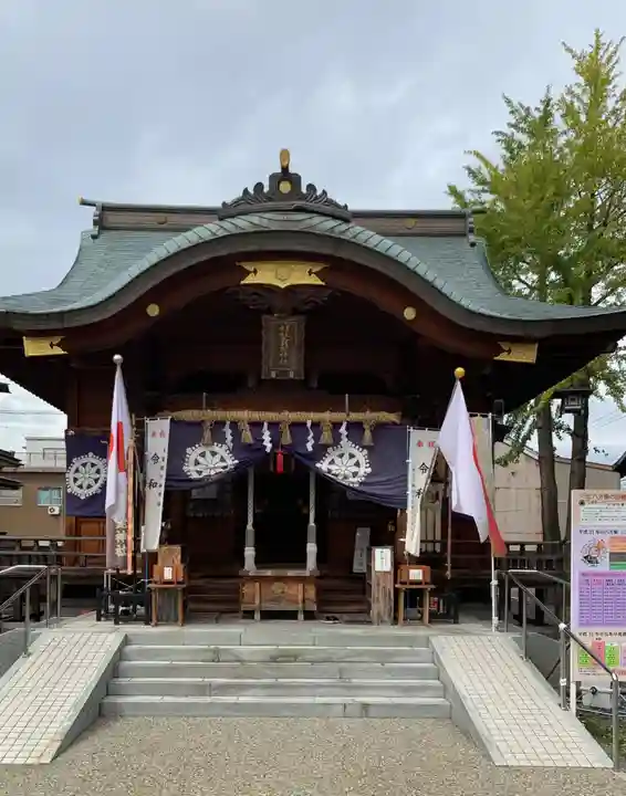 杉杜白髭神社の本殿・本堂