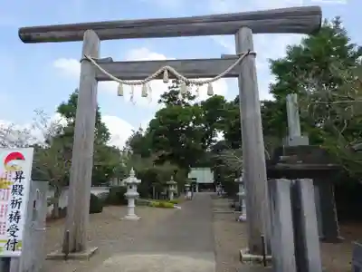 鎌数伊勢大神宮の鳥居