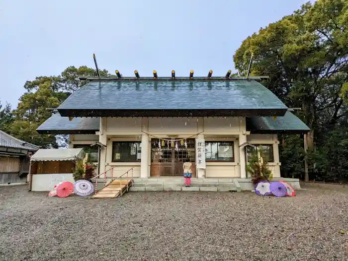彌都加伎神社の本殿