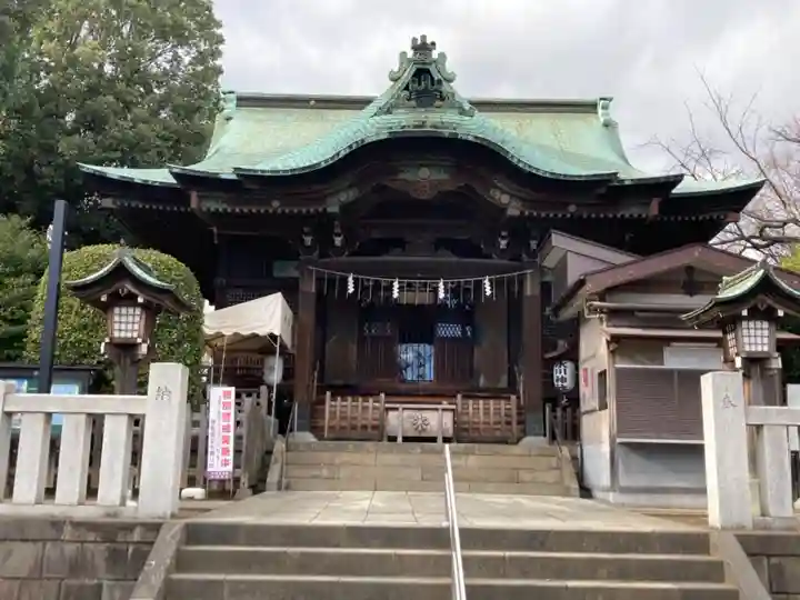 桐ヶ谷氷川神社の本殿・本堂