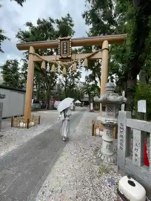 蛇窪神社の鳥居