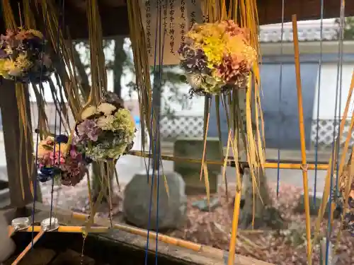 福島八幡宮の手水舎