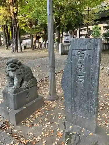 氷川神社の狛犬