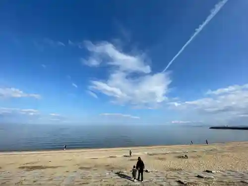 綱敷天満宮の周辺