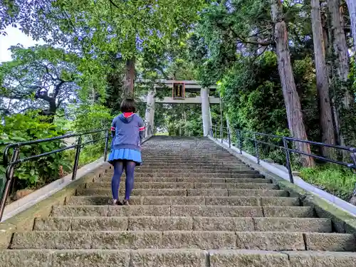 伊豆山神社の鳥居